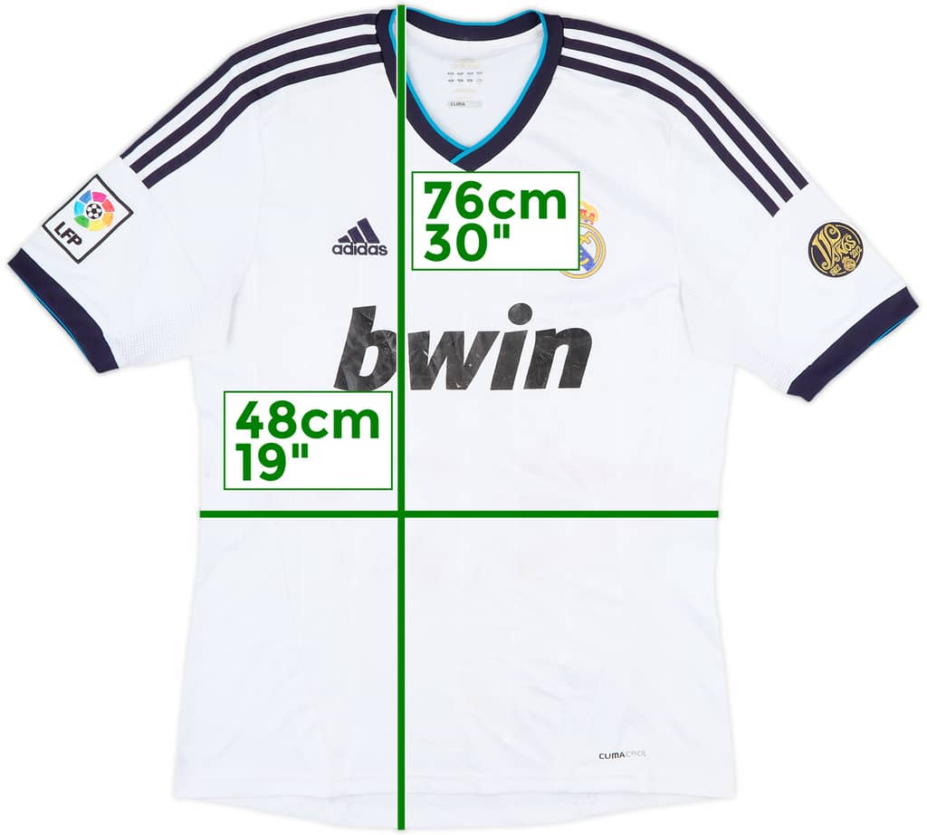 2012-13 Real Madrid Home Shirt - 5/10 - (M)