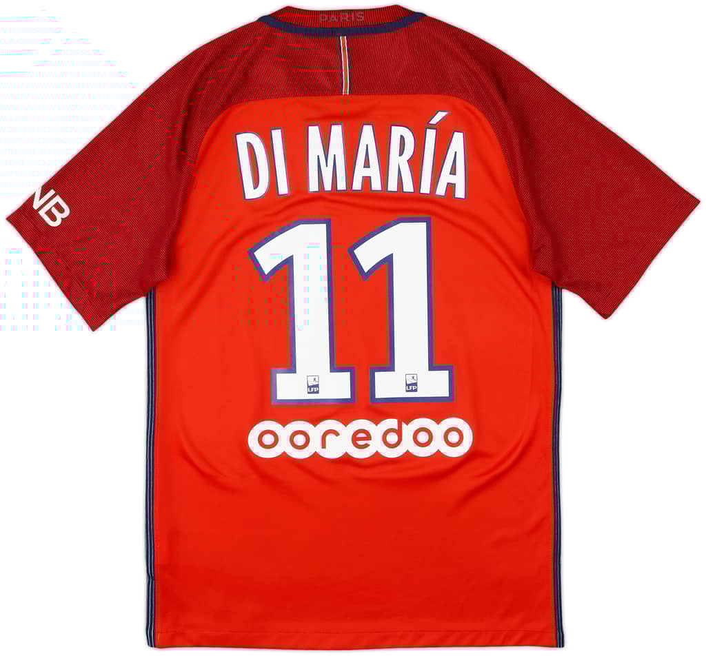 2016-17 Paris Saint-Germain Away Shirt Di Maria #11 - 6/10 - (S)