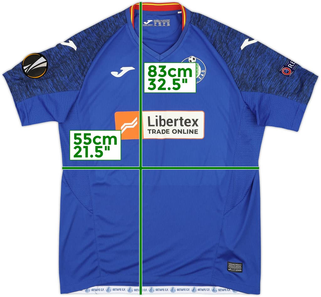 2019-20 Getafe European Home Shirt - 8/10 - (XL)