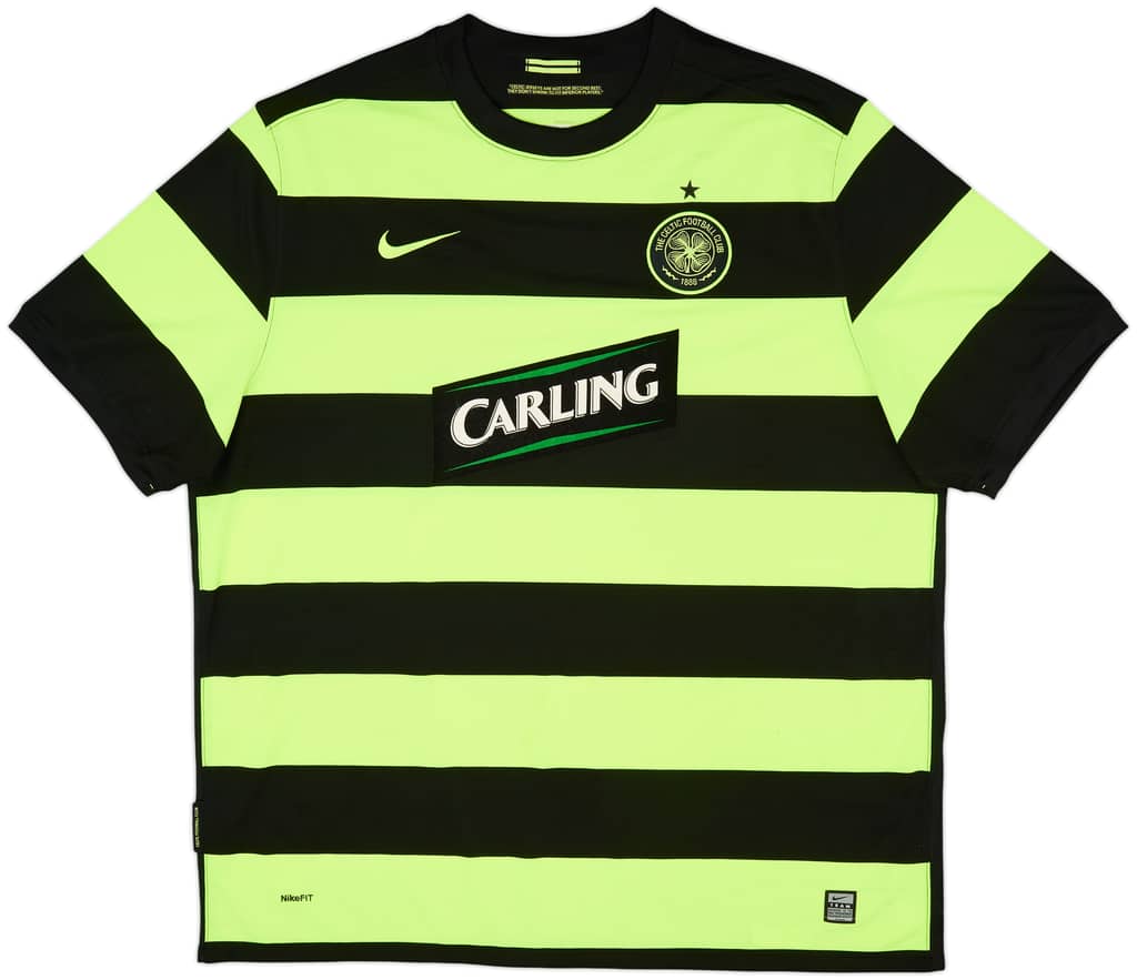 2009-11 Celtic Away Shirt - 9/10 - (3XL)