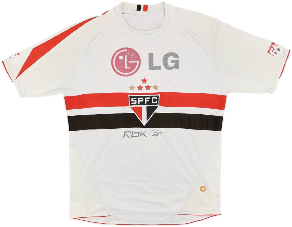 2006-07 Sao Paulo Home Shirt - 5/10 - (L)