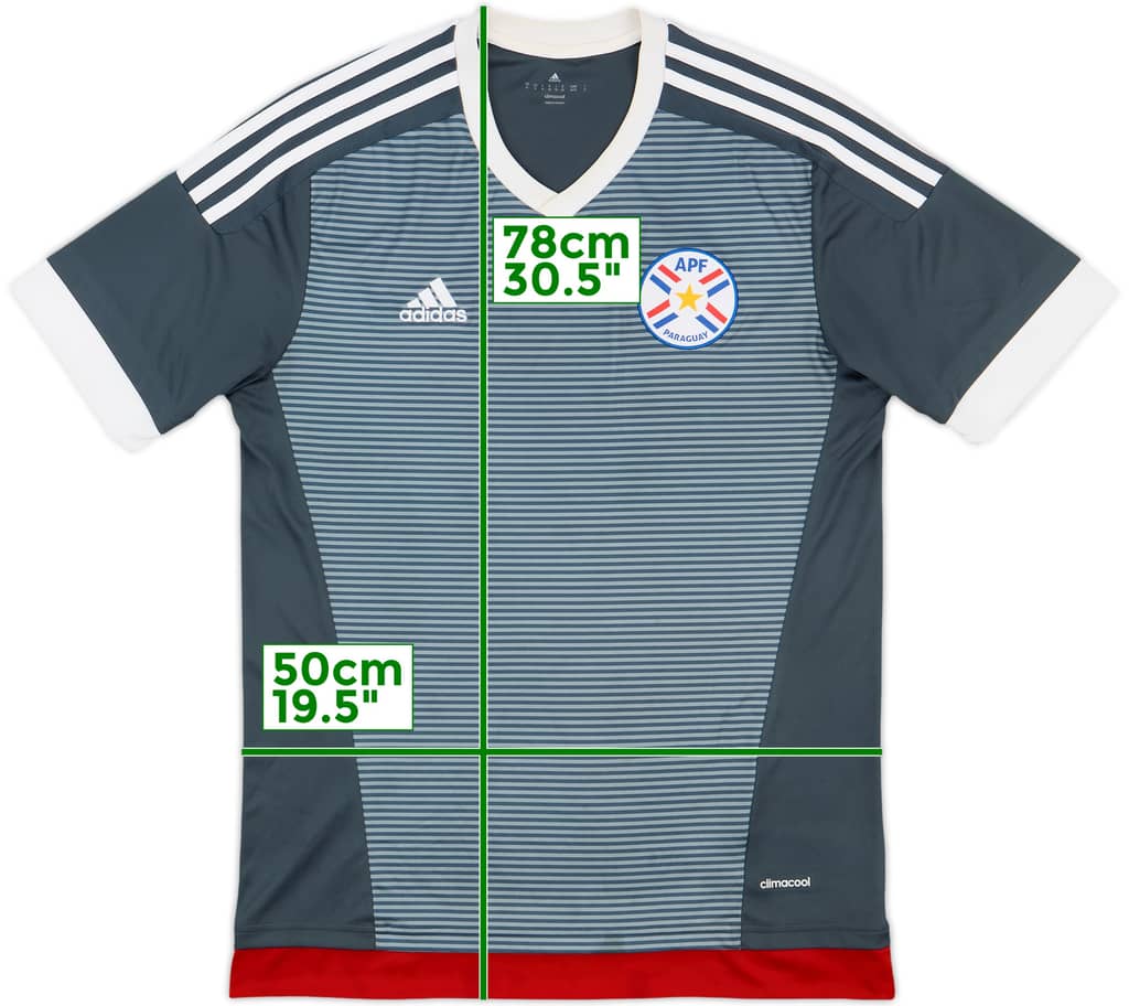 2015-16 Paraguay Copa America Away Shirt - 8/10 - (M)