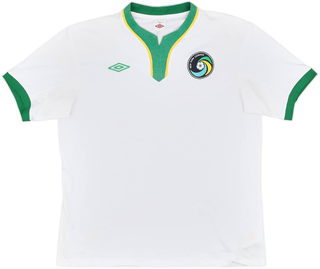 2011-12 New York Cosmos Home Shirt - 9/10 - (XL)