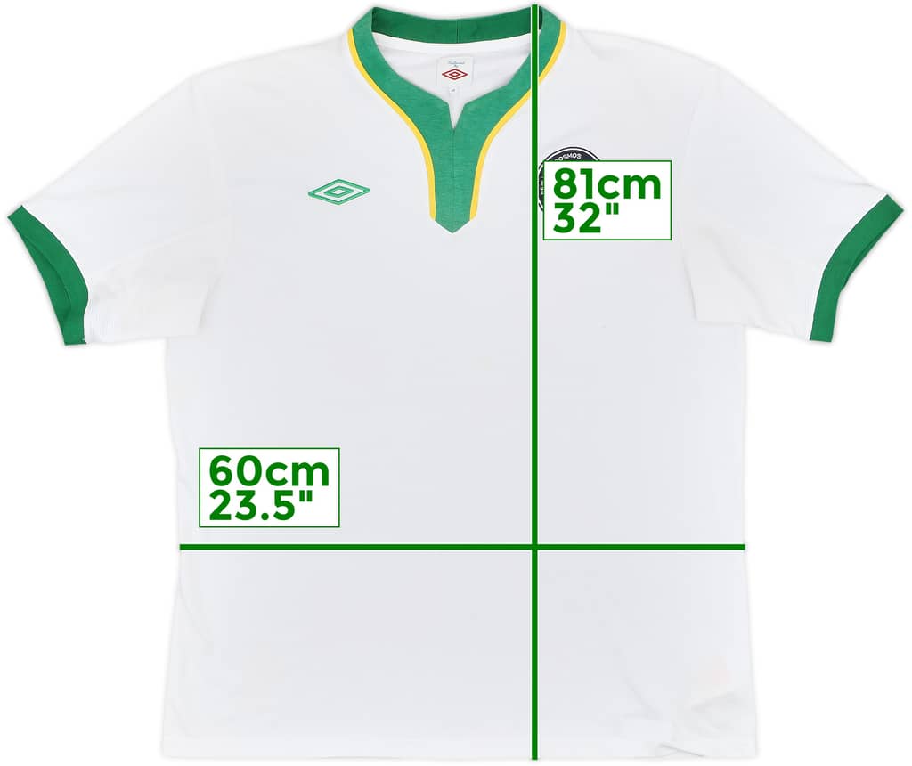 2011-12 New York Cosmos Home Shirt - 9/10 - (XL)