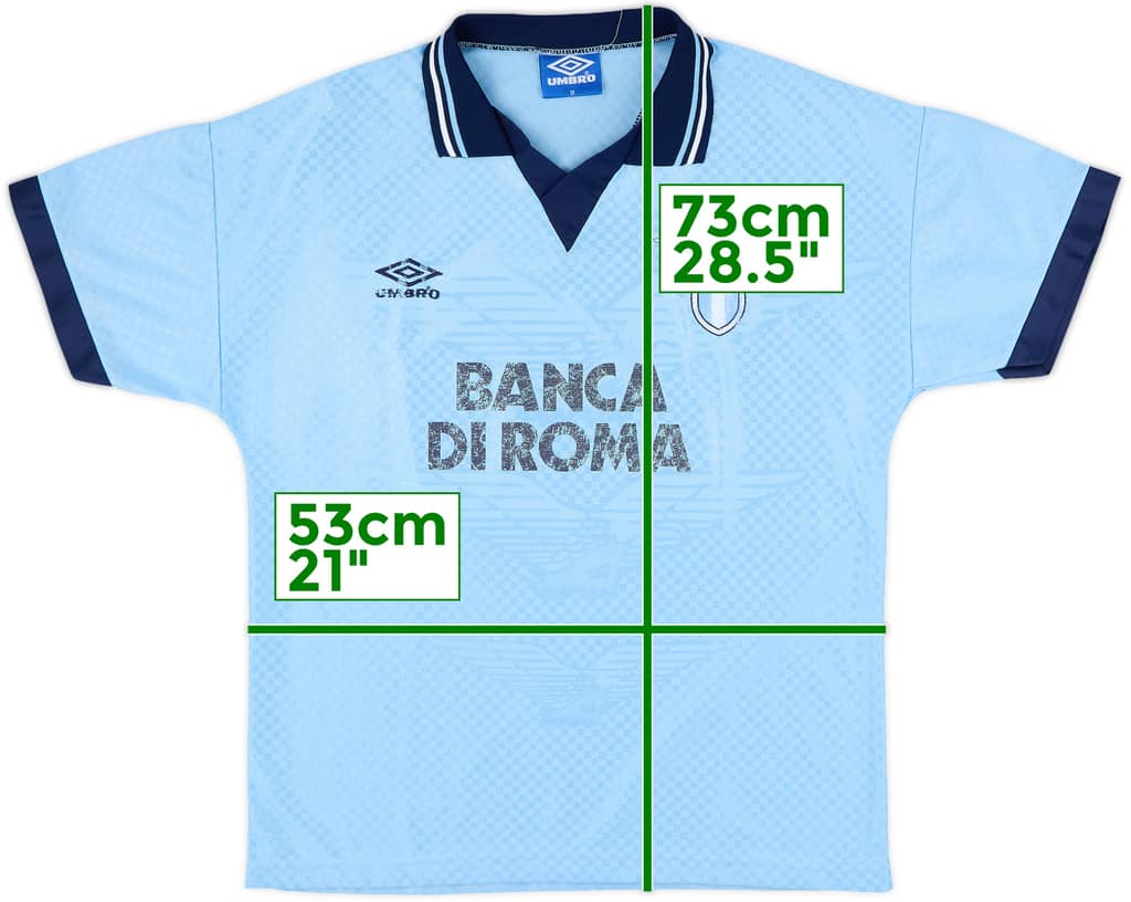 1995-96 Lazio Home Shirt - 4/10 - (M)