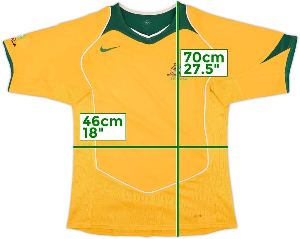 2004-06 Australia Home Shirt - 6/10 - (S)