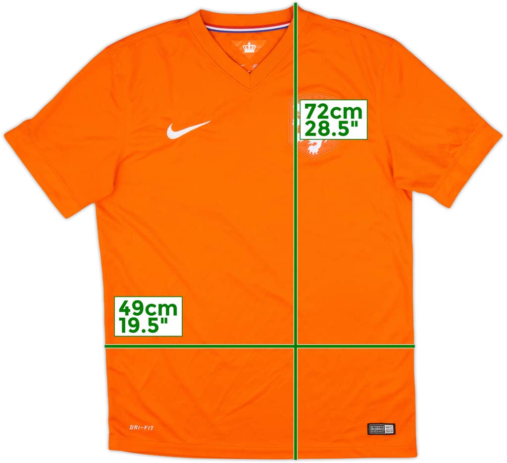 2014-15 Netherlands Home Shirt - 10/10 - (M)