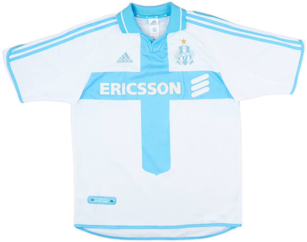 2000-01 Olympique Marseille Home Shirt - 8/10 - (M)