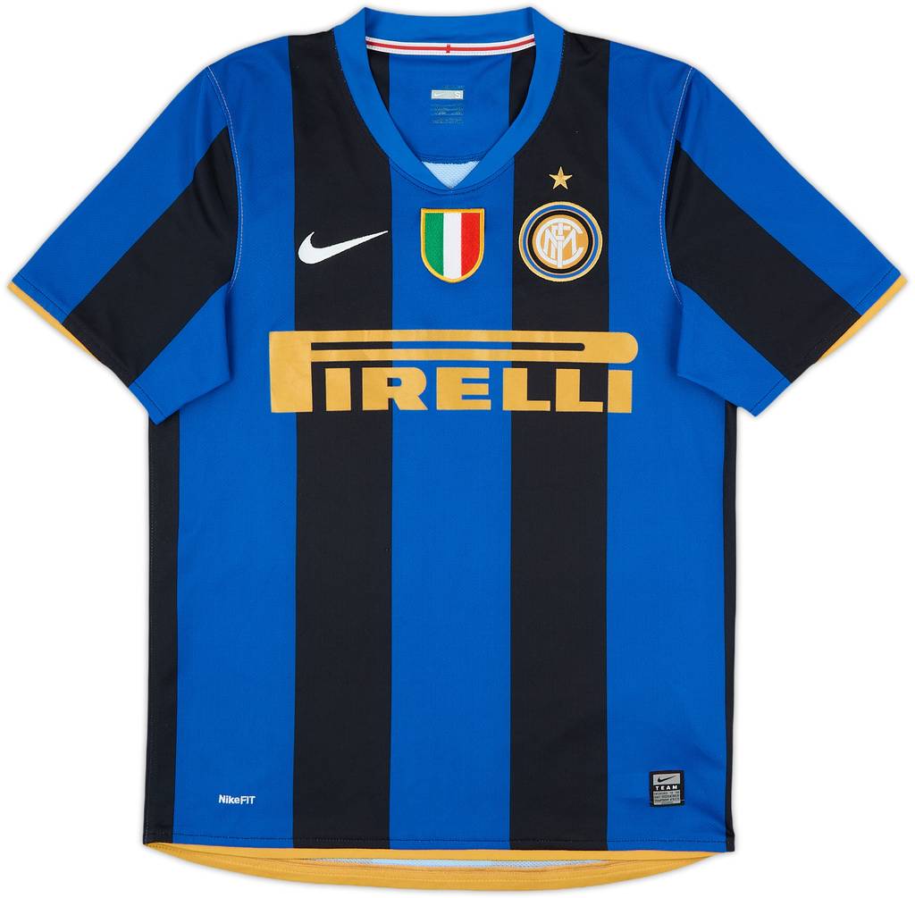 2008-09 Inter Milan Home Shirt - 9/10 - (S)
