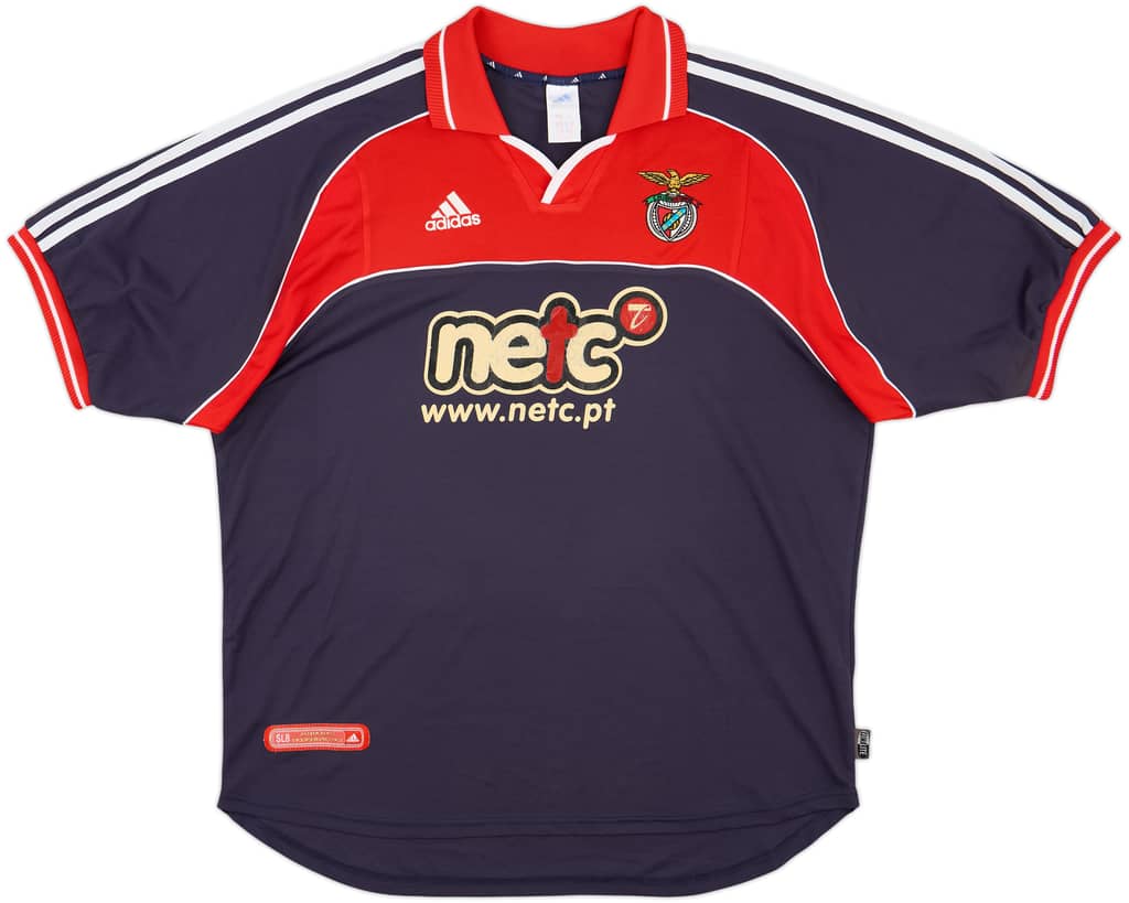 2000-01 Benfica Away Shirt - 6/10 - (XL)