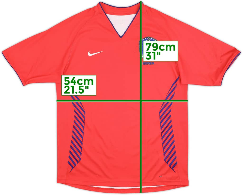 2006-08 South Korea Home Shirt - 5/10 - (L)