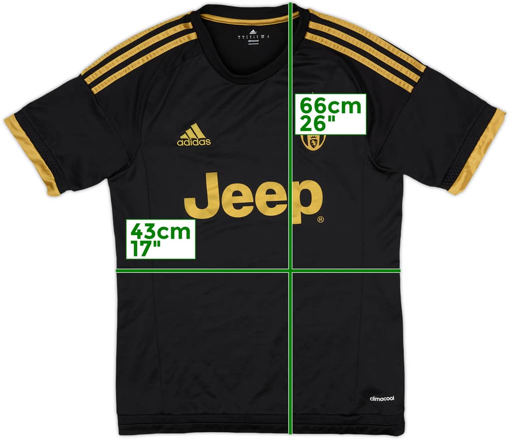 2015-16 Juventus Third Shirt - 10/10 - (S)