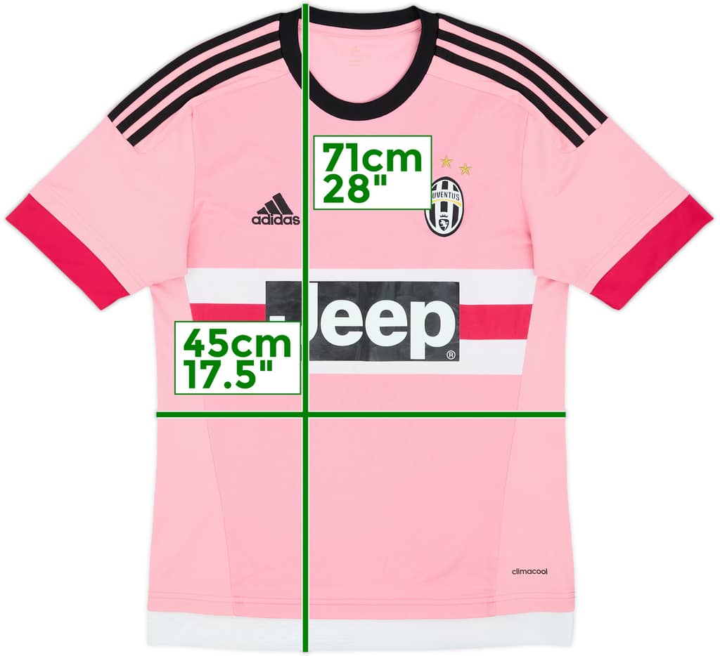 2015-16 Juventus Away Shirt - 8/10 - (S)