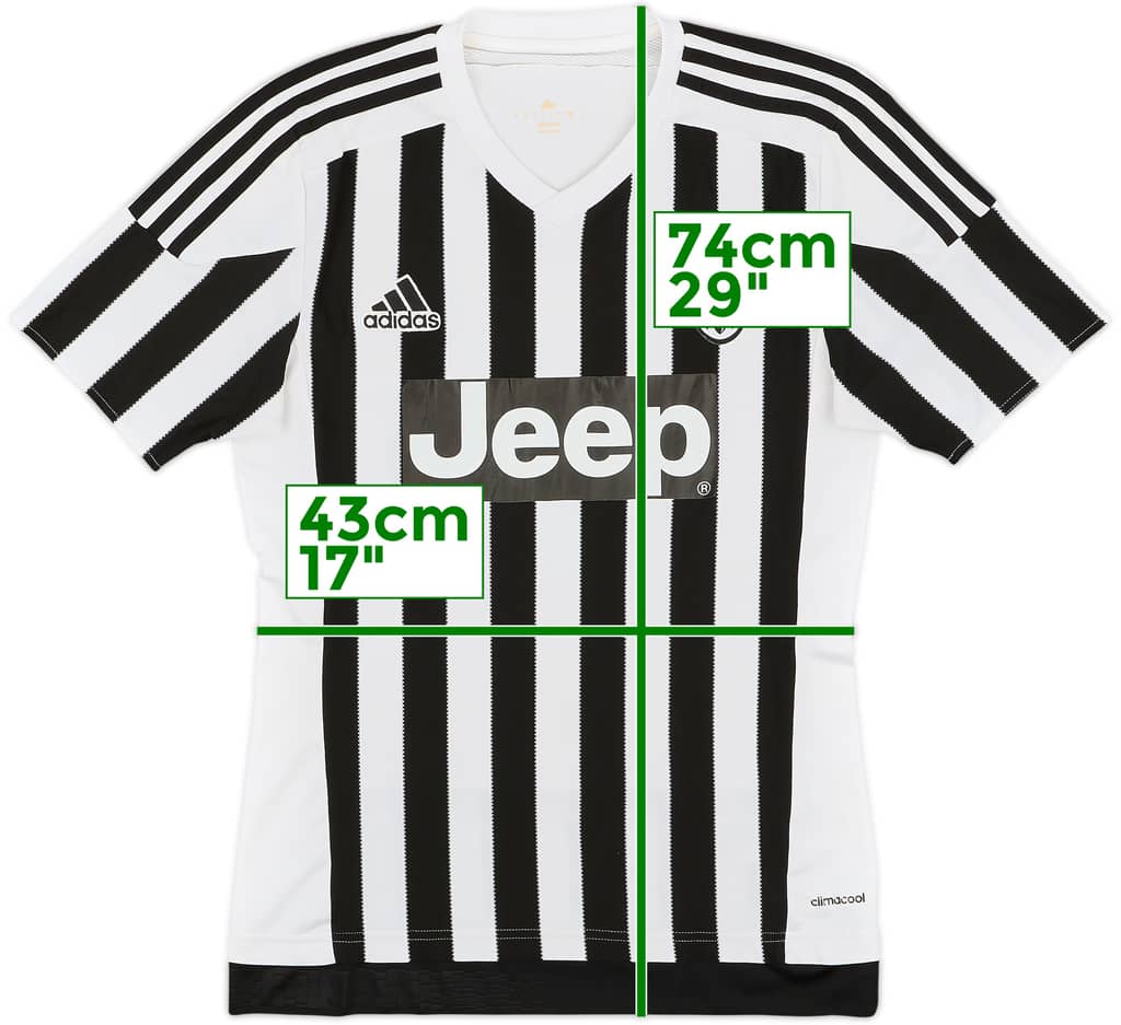 2015-16 Juventus Home Shirt - 8/10 - (S)
