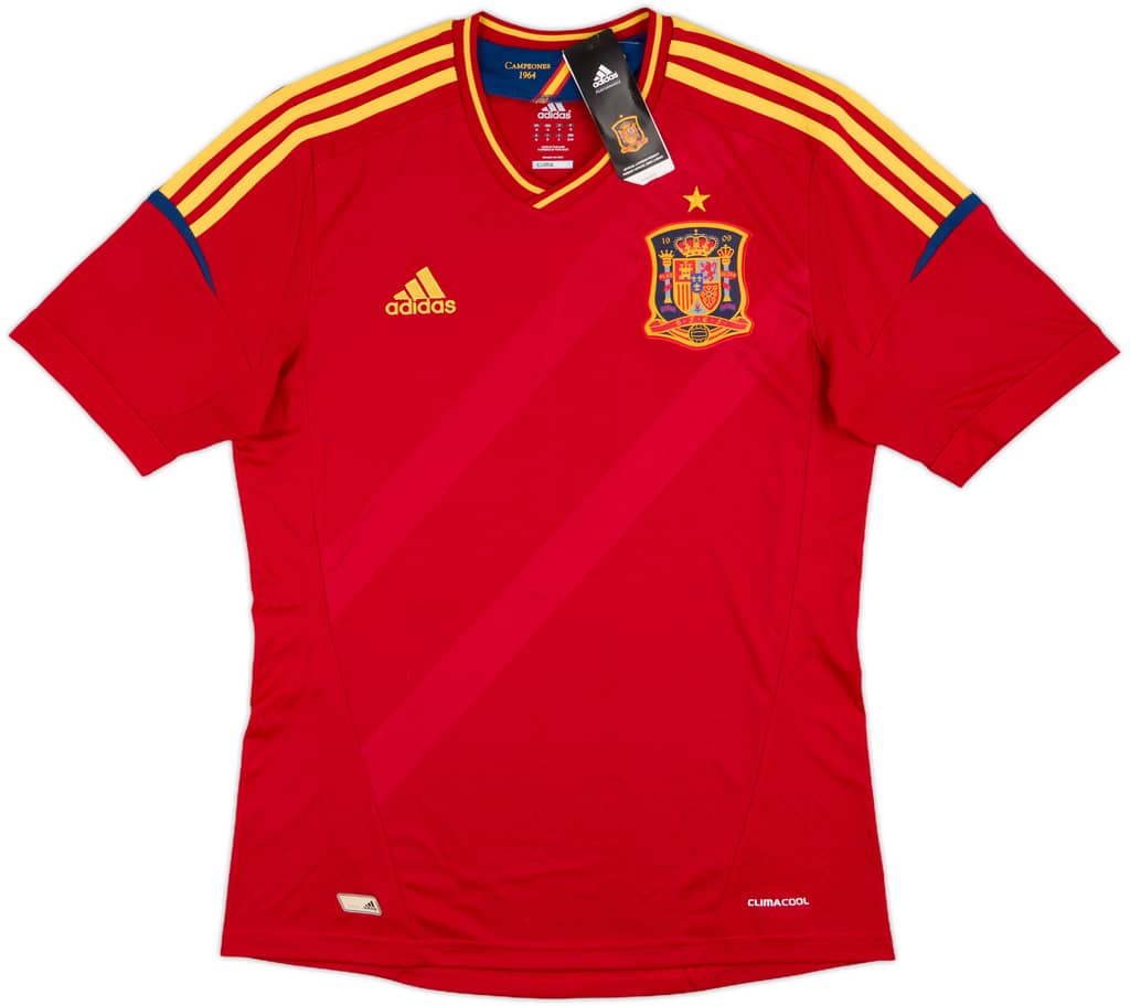 2011-12 Spain Home Shirt (M)