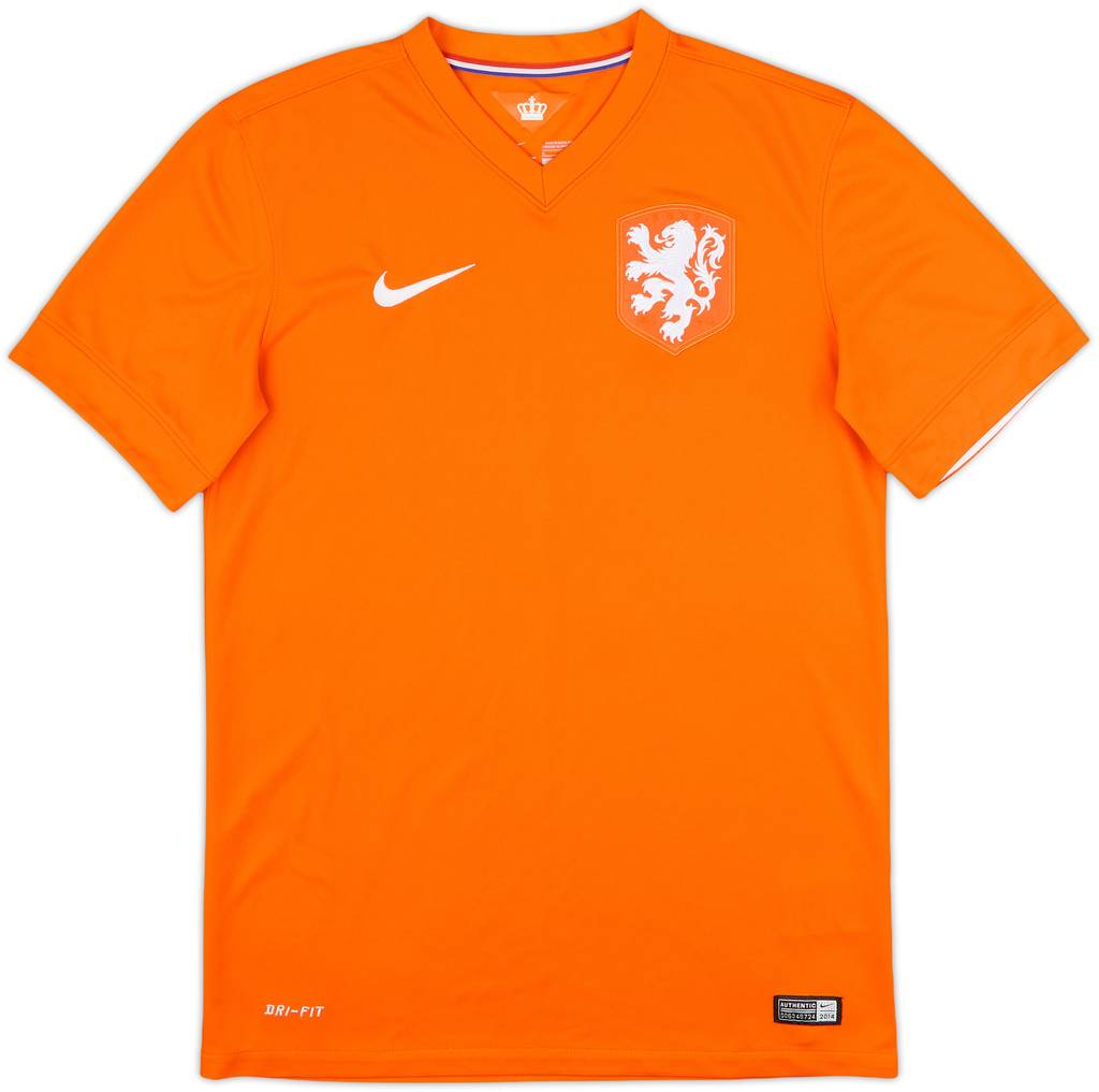 2014-15 Netherlands Home Shirt - 10/10 - (S)