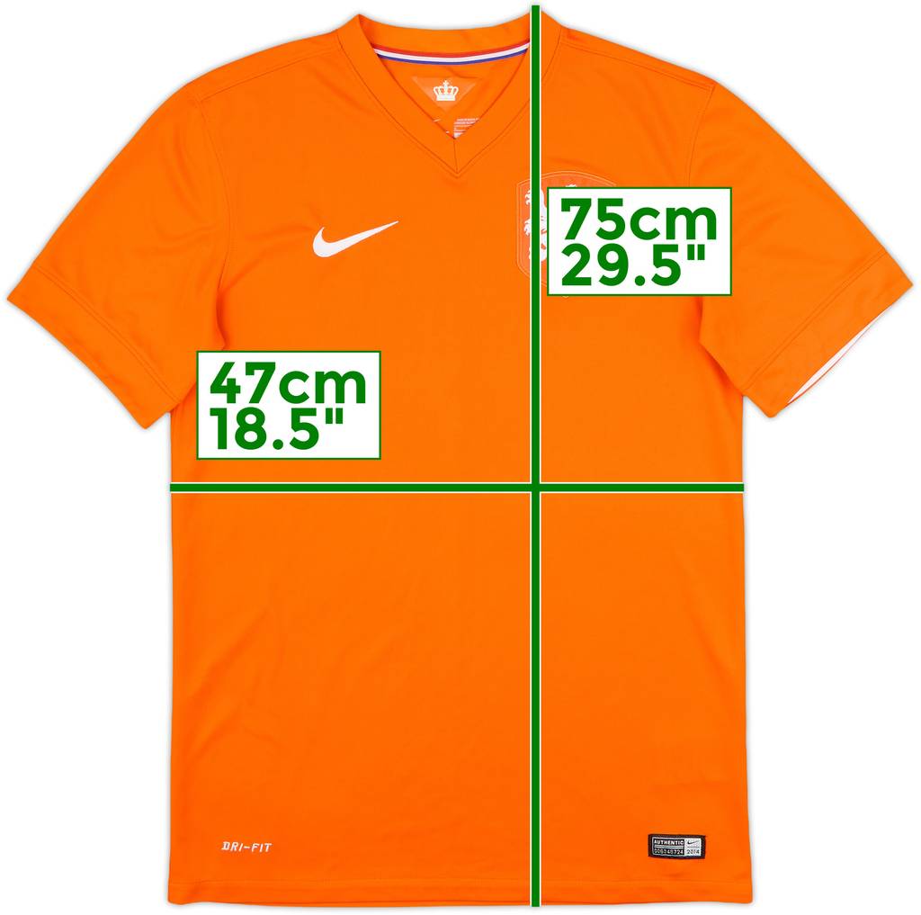 2014-15 Netherlands Home Shirt - 10/10 - (S)