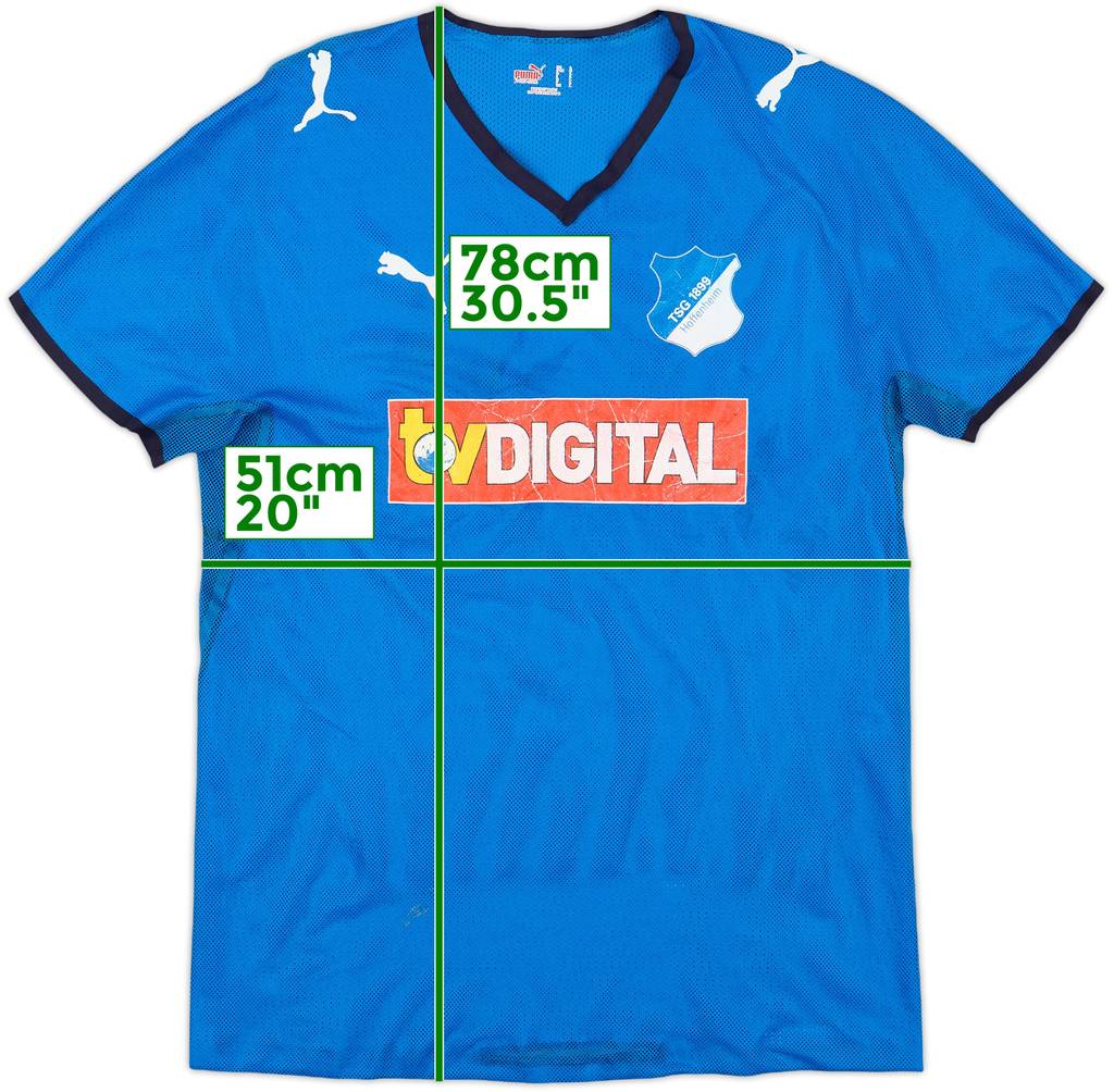 2008-09 TSG Hoffenheim Authentic Home Shirt - 4/10 - (L)