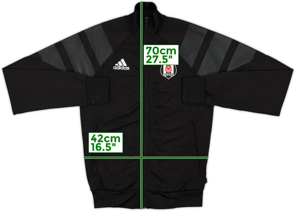2017-18 Besiktas adidas Track Jacket - 8/10 - (XS)