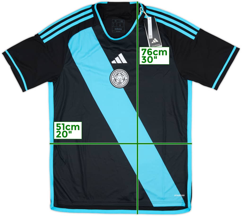 2023-24 Leicester Away Shirt (M)