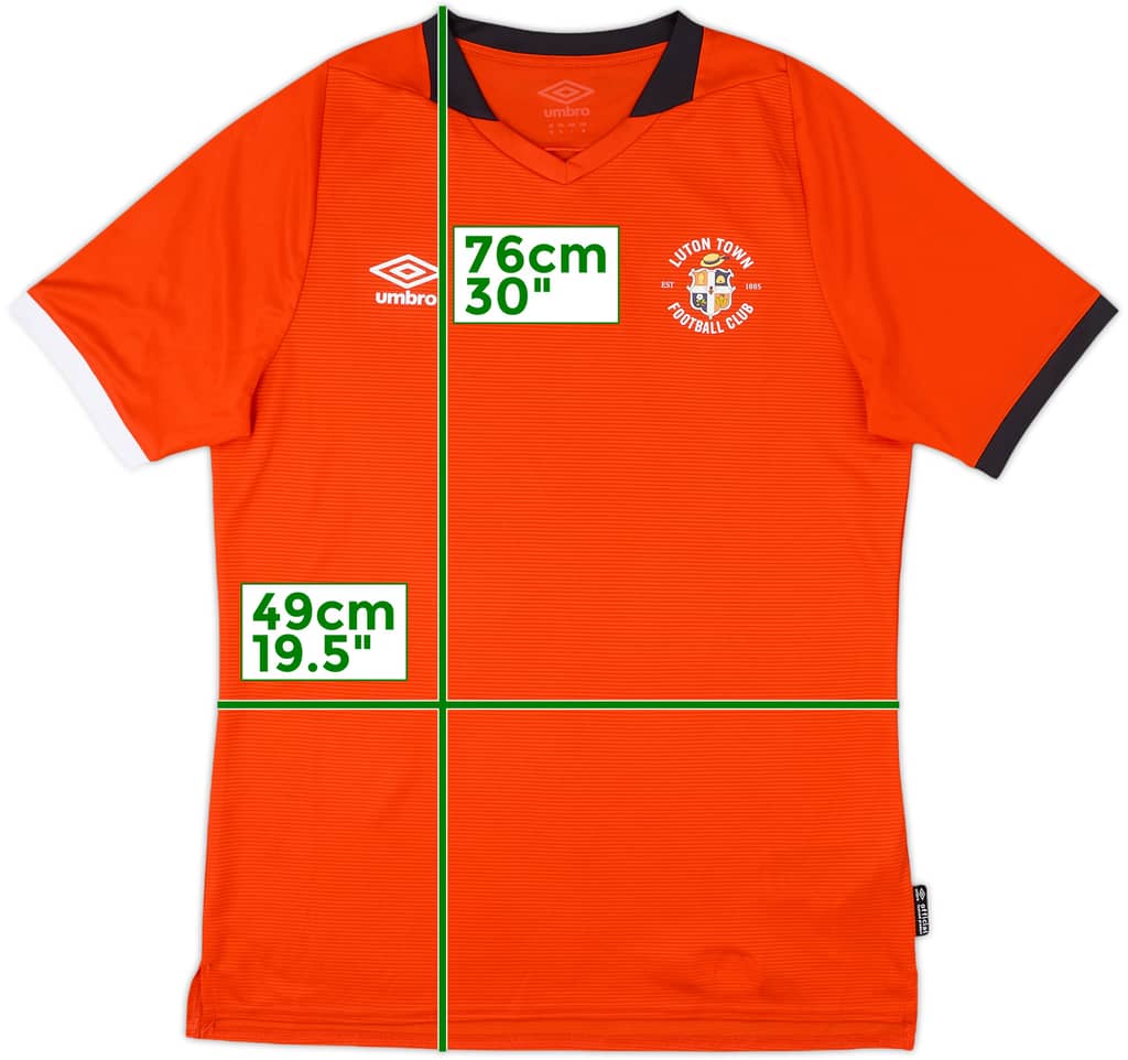 2020-21 Luton Home Shirt - 10/10 - (M)
