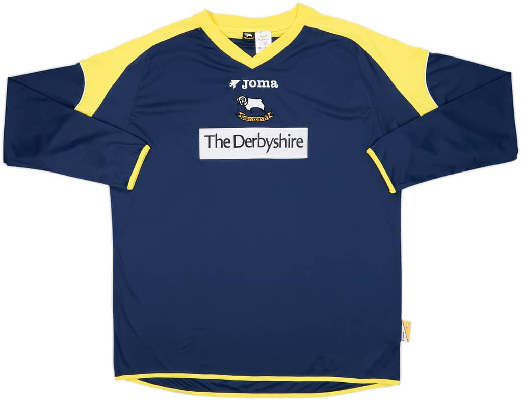 2005-06 Derby County Away L/S Shirt - 10/10 - (XL)