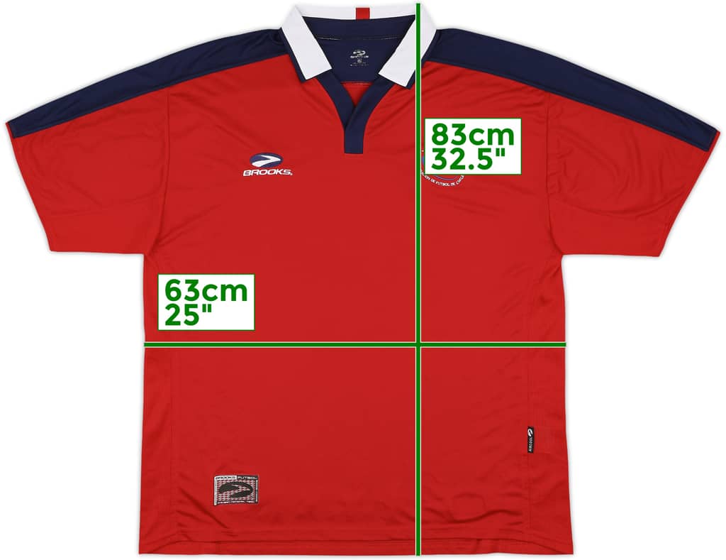 2004-06 Chile Home Shirt - 8/10 - (XL)