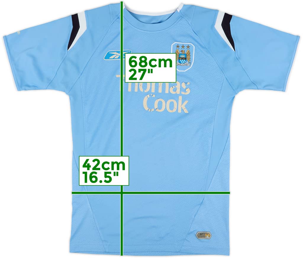 2004-05 Manchester City Home Shirt - 4/10 - (XL.Boys)