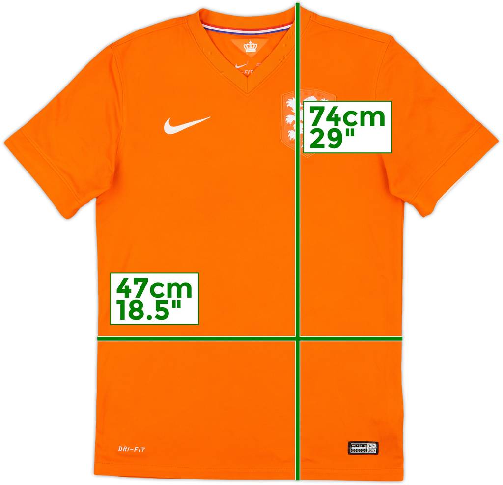 2014-15 Netherlands Home Shirt - 8/10 - (S)