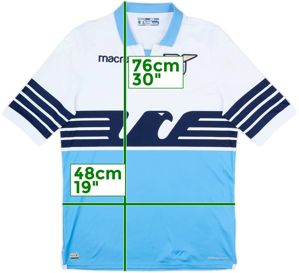 2018-19 Lazio Home Shirt - 9/10 - (M)