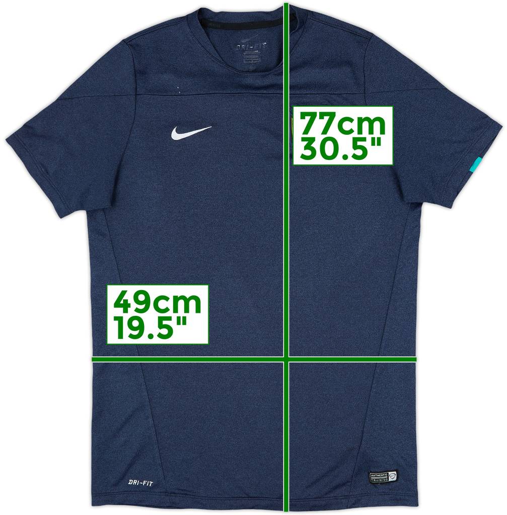 2014-15 Portugal Nike Training Shirt - 8/10 - (L)
