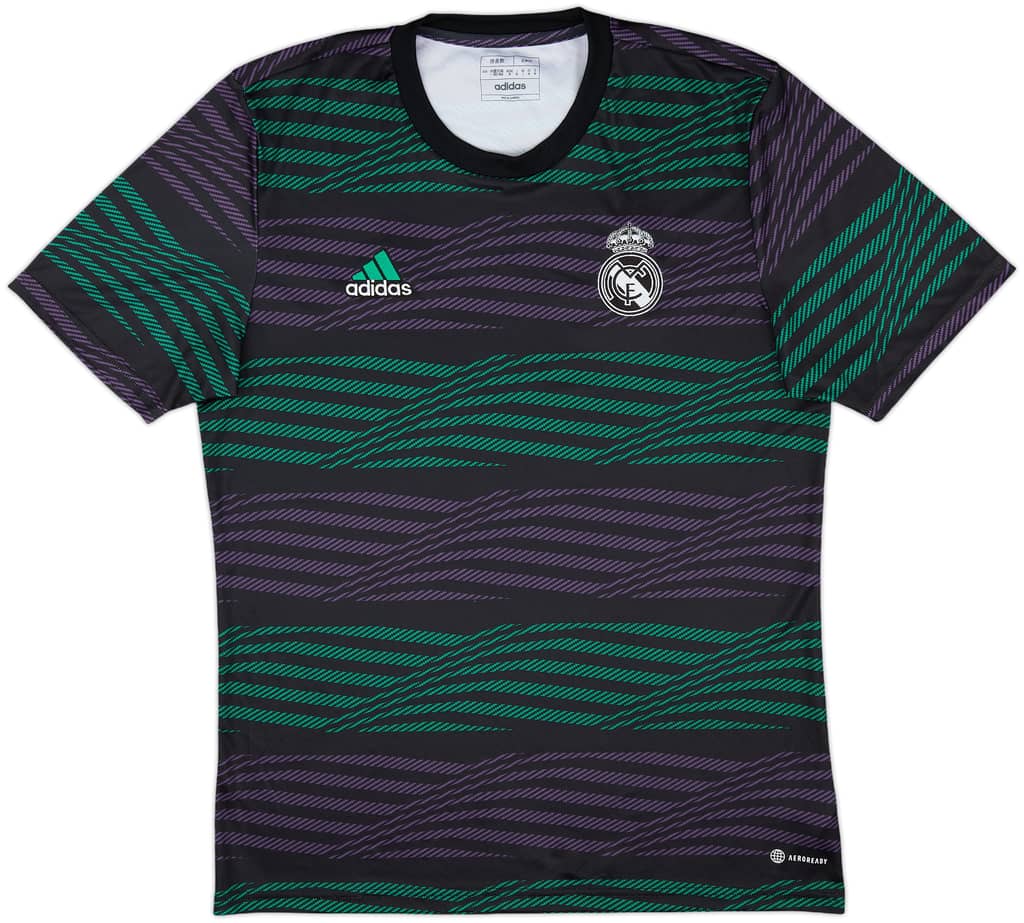 2022-23 Real Madrid adidas Training Shirt - 10/10 - (M)