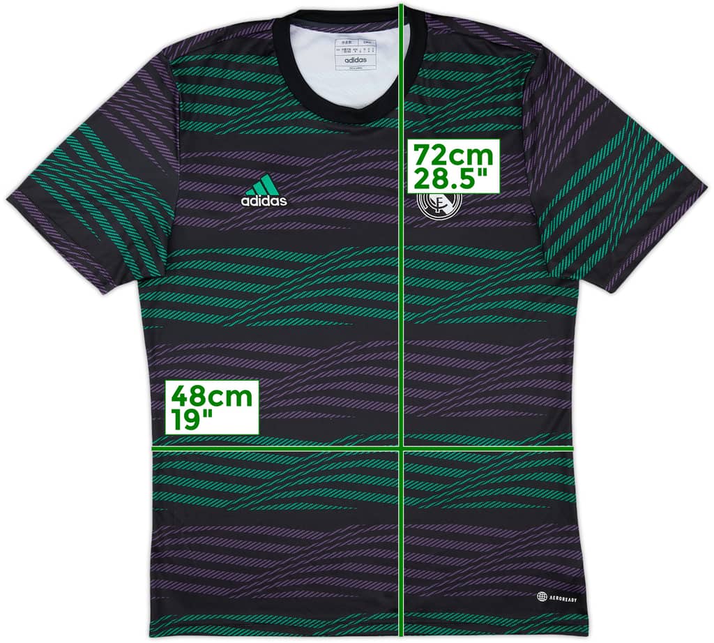 2022-23 Real Madrid adidas Training Shirt - 10/10 - (M)