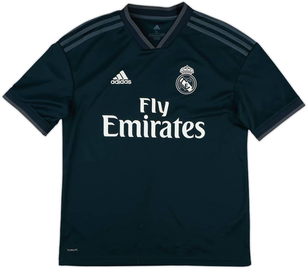 2018-19 Real Madrid Away Shirt - 7/10 - (XL.Boys)