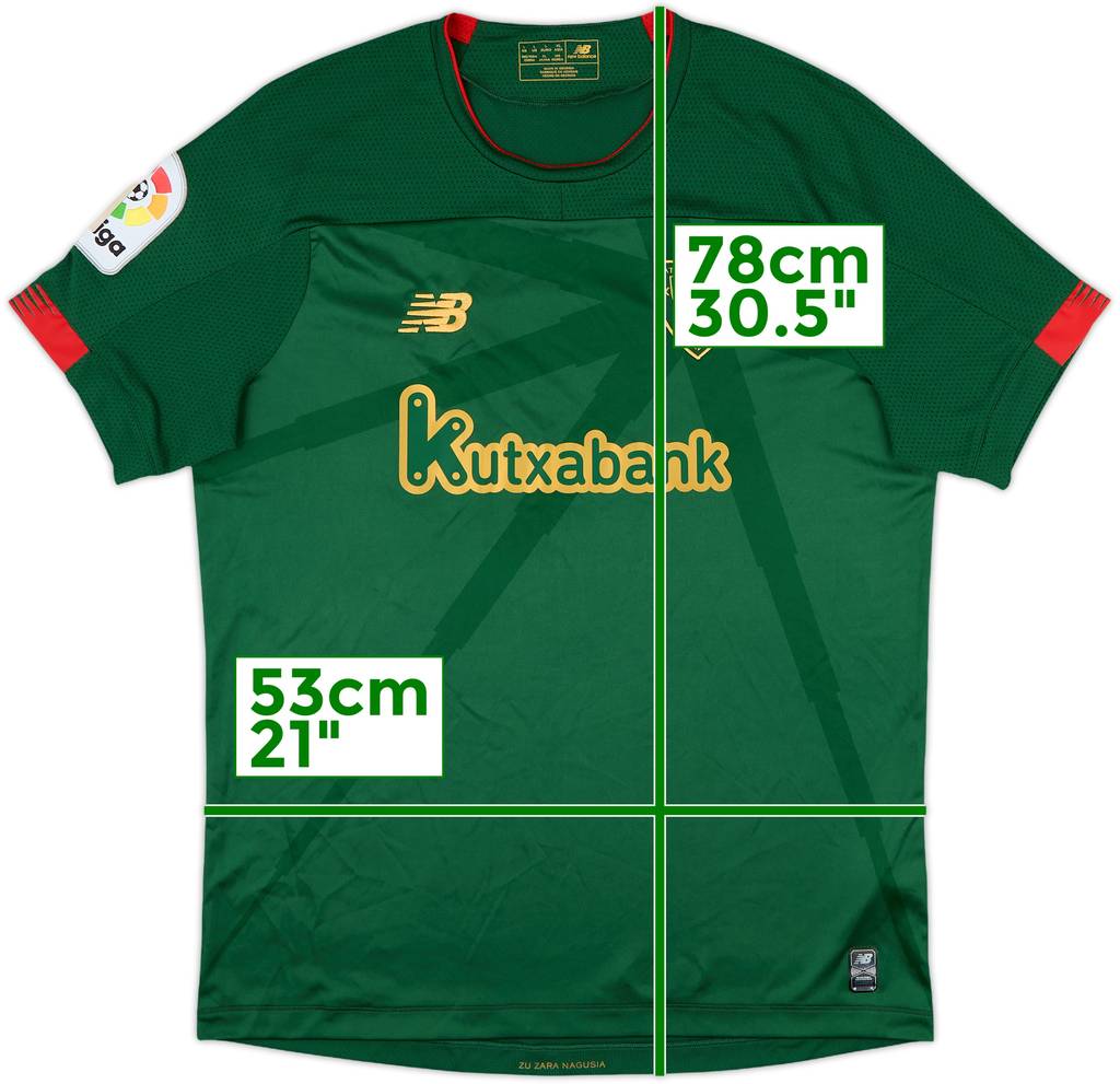 2019-20 Athletic Bilbao Away Shirt - 9/10 - (L)
