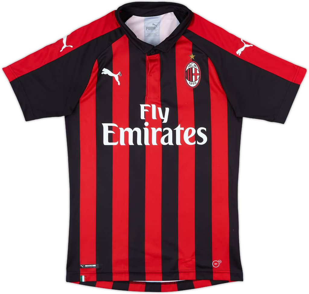 2018-19 AC Milan Home Shirt - 6/10 - (S)