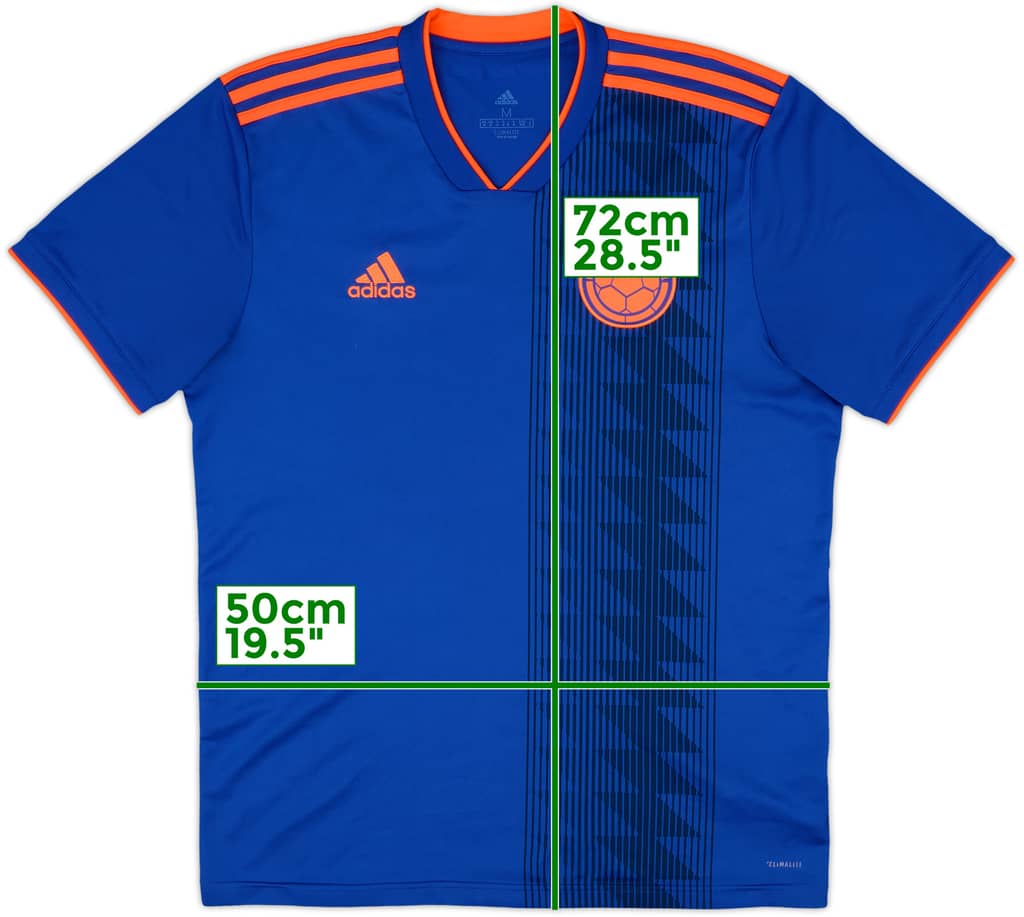 2018-19 Colombia Away Shirt - 7/10 - (M)