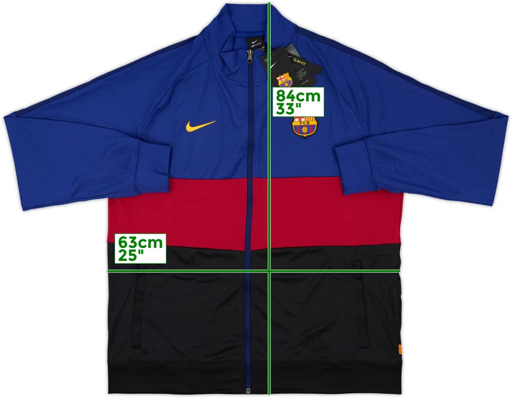 2020-21 Barcelona Nike Track Jacket (XXL)
