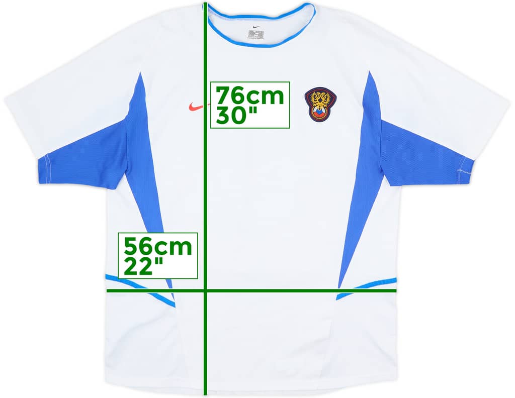 2002-04 Russia Home Shirt - 8/10 - (L)