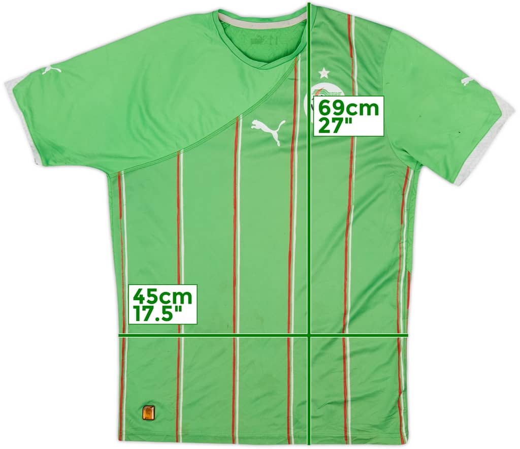 2010-11 Algeria Away Shirt - 5/10 - (S)