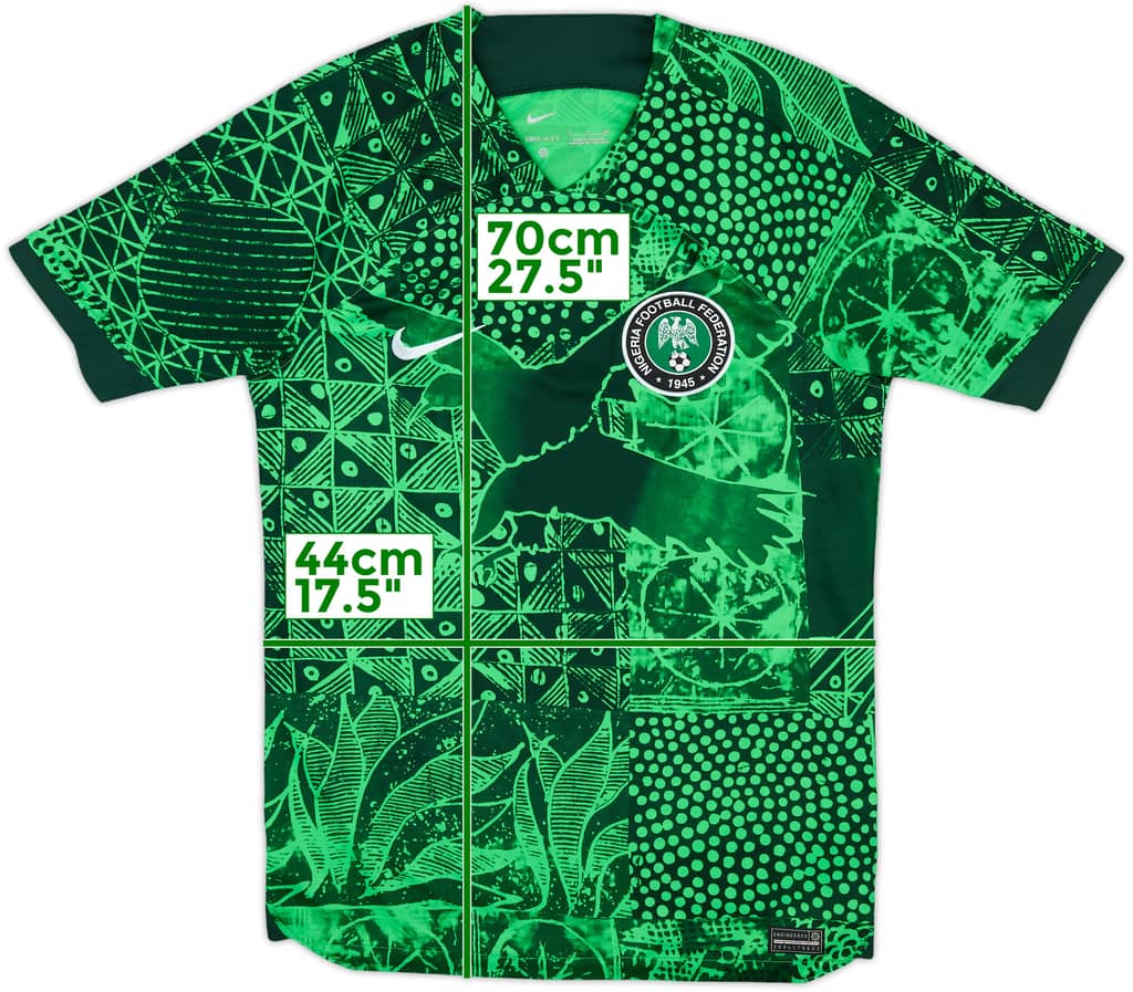 2022-24 Nigeria Home Shirt - 9/10 - (S)