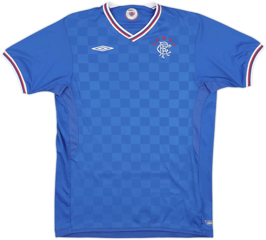 2009-10 Rangers Home Shirt - 8/10 - (XL.Boys)