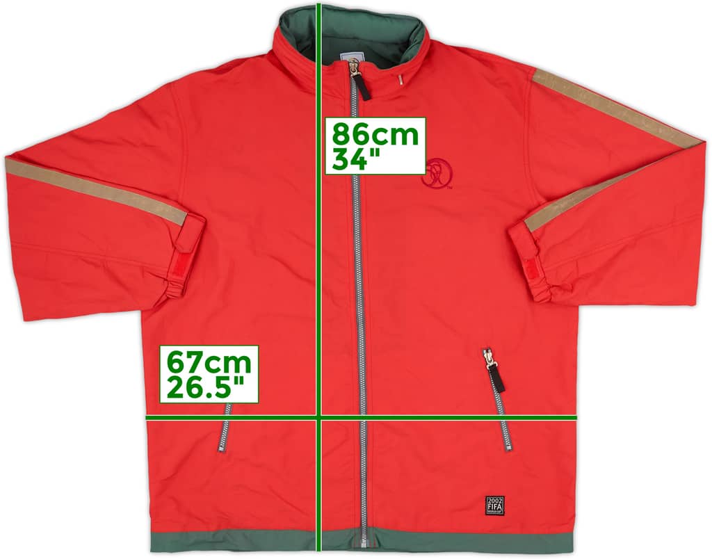 2002 World Cup Track Jacket - 8/10 - (XXL)