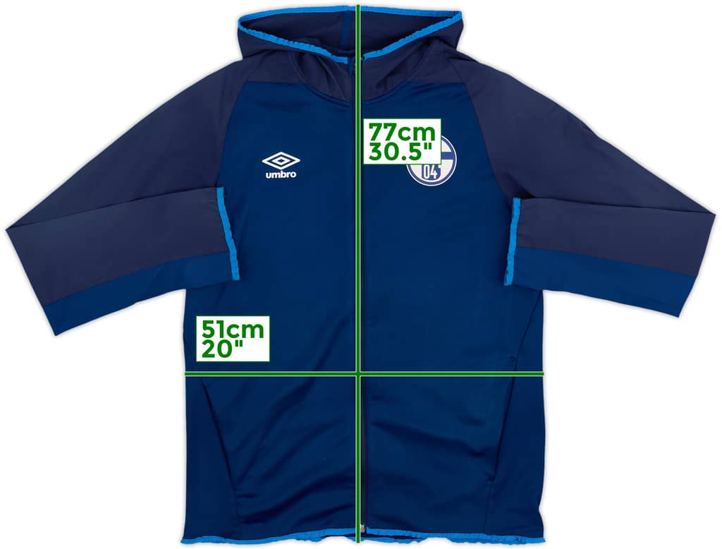 2021-22 Schalke Umbro Track Jacket - 8/10 - (M)