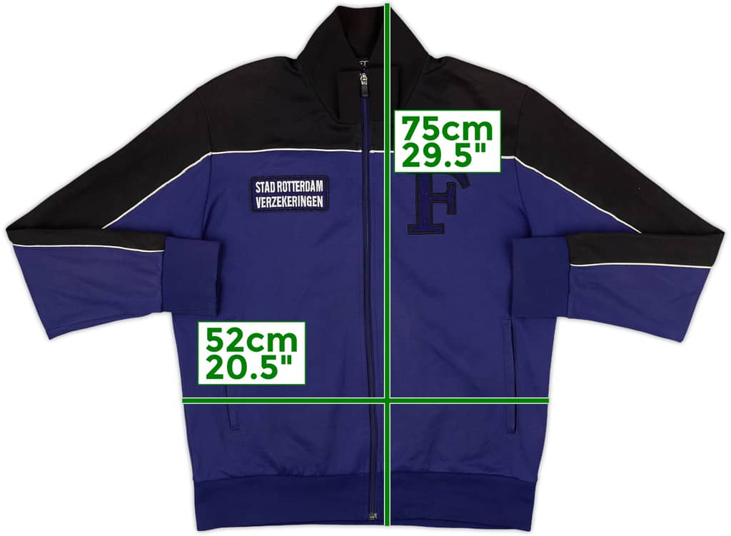 2003-04 Feyenoord Kappa Track Jacket - 8/10 - (XL)