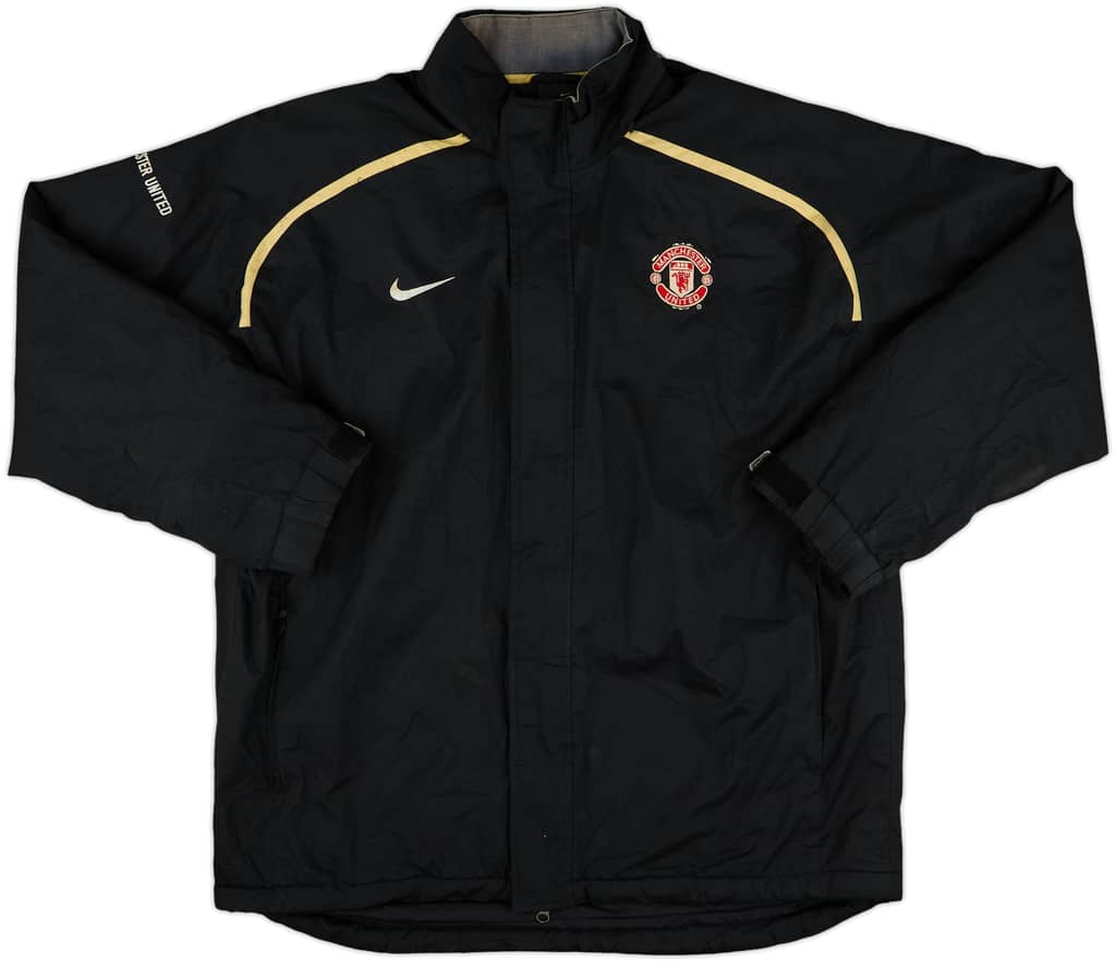 2006-07 Manchester United Nike Padded Bench Coat - 8/10 - (L)