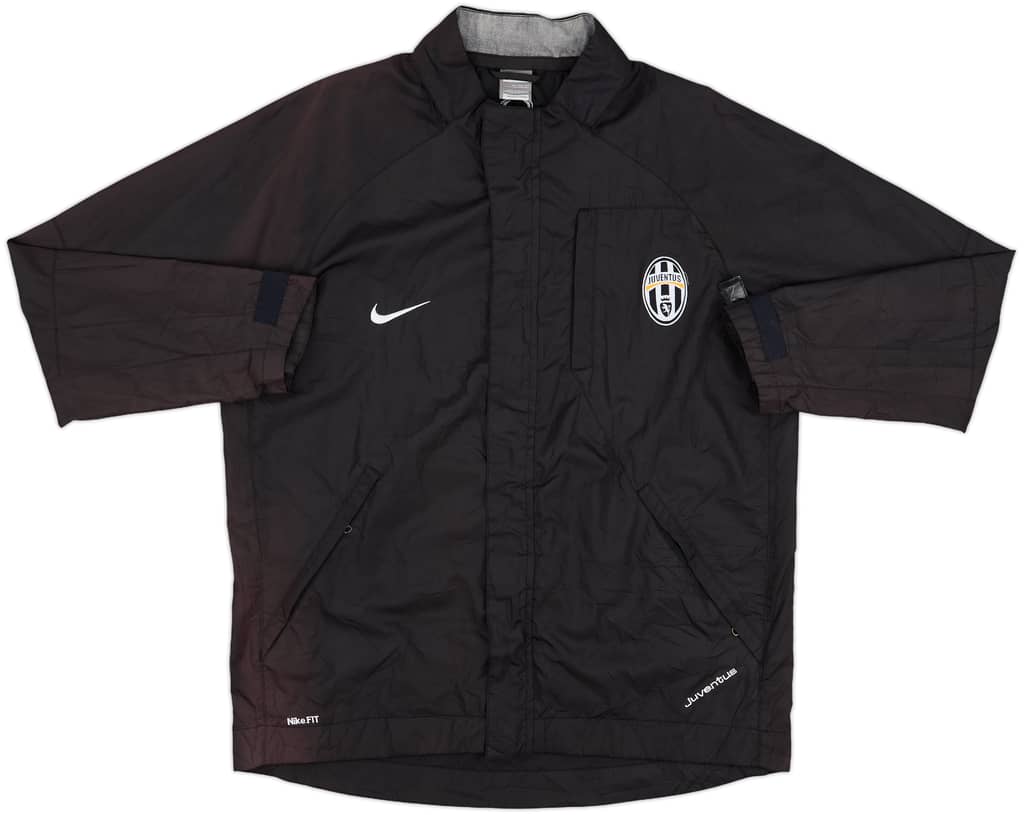 2007-08 Juventus Nike Hooded Rain Jacket - 7/10 - (M)