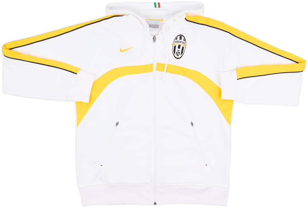 2006-07 Juventus Nike Hooded Track Jacket - 8/10 - (L)