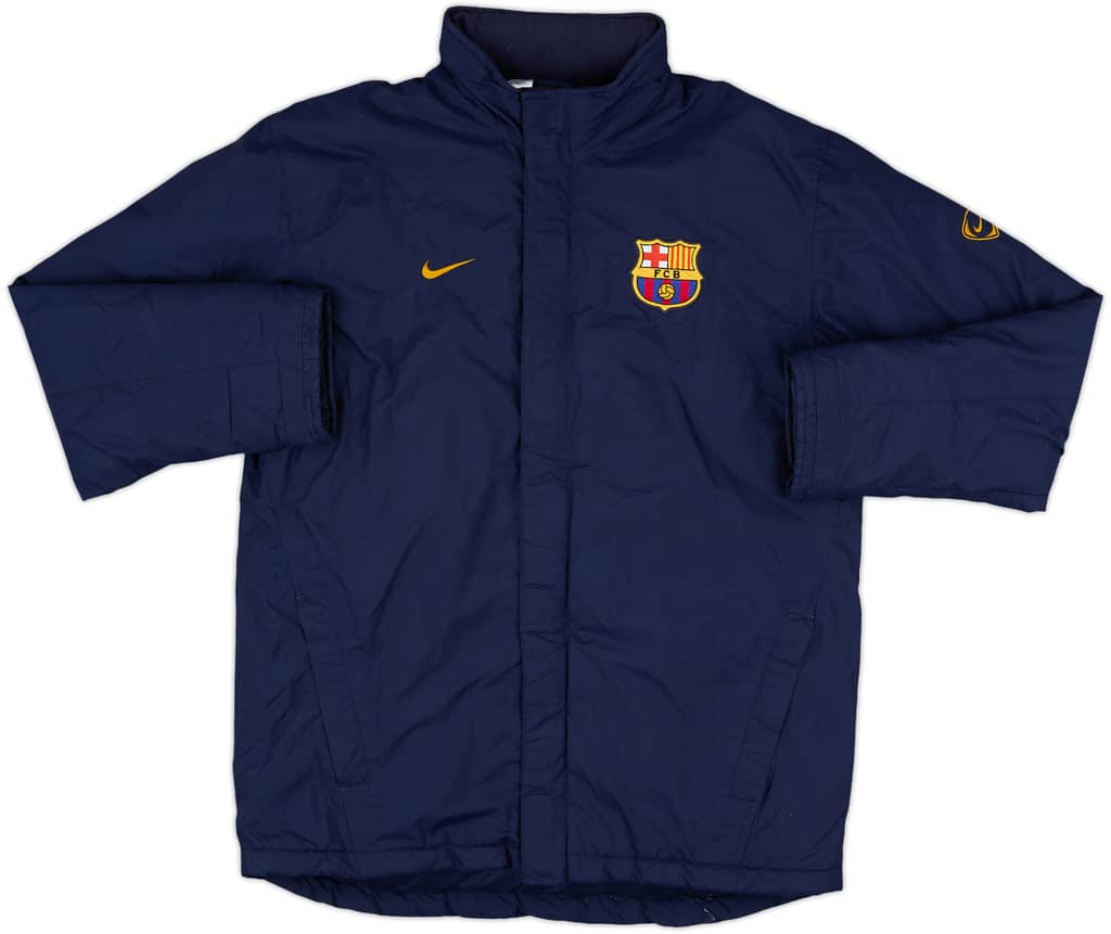 2003-04 Barcelona Nike Padded Bench Coat - 8/10 - (M)
