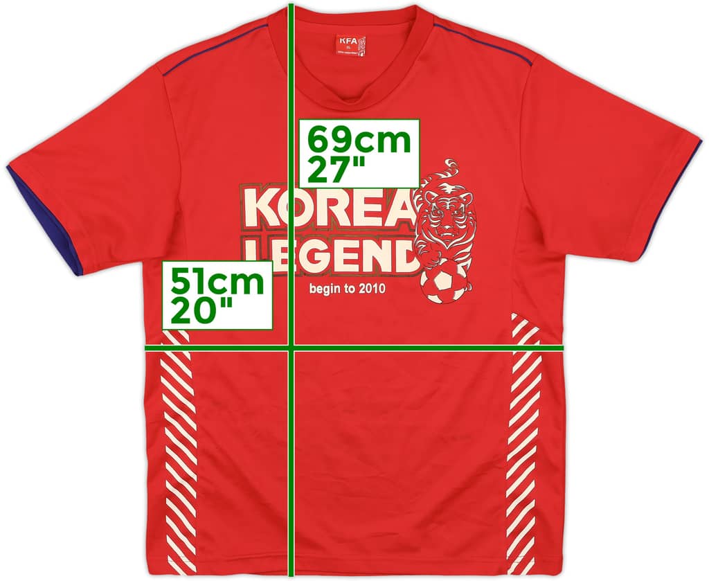 2010-11 South Korea Graphic Shirt - 8/10 - (M)